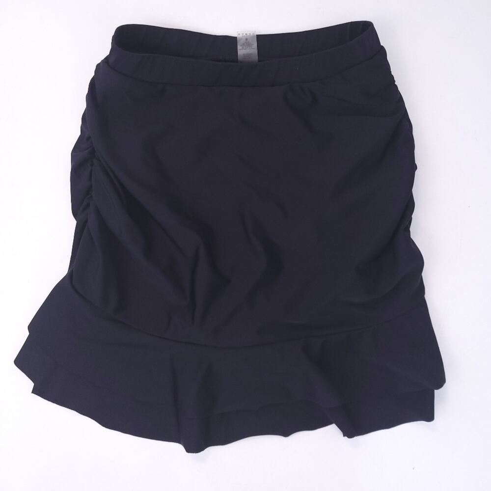 Women's Swimsuit Swimskirt Bottoms Black Size Small Modest Bikini Underneath